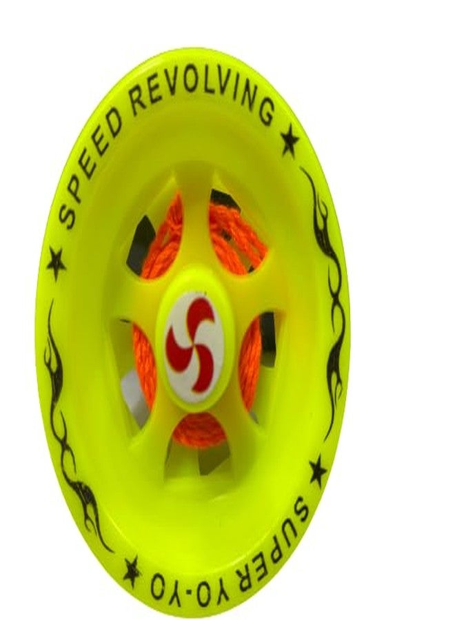 Shivsoft ® Fine Quality high Speed Plastic YoYo Spinner Toy Make in India (Pack 0F 2) Assorted Colours - Image 5